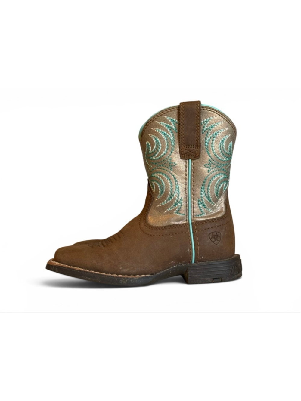 Ariat Kids Storm Square Toe Western Boot Size 8 Toddler